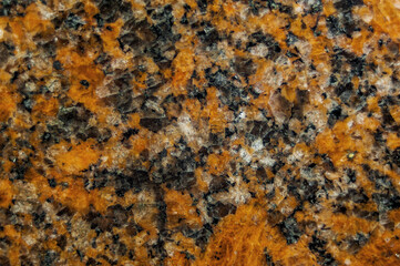 Texture of granite slab close-up