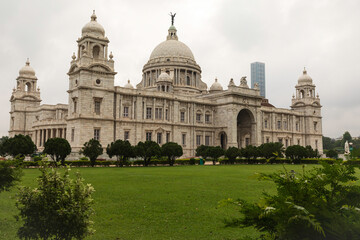Obraz premium Poem in marble: Victoria Memorial in City of Joy.