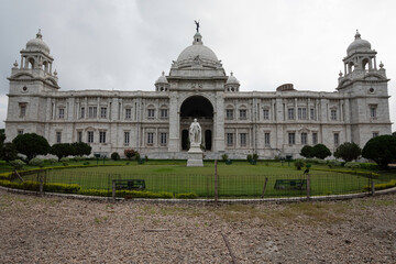 Obraz premium Poem in marble: Victoria Memorial in City of Joy.