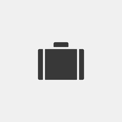 Suitcase icon. Luggage symbol modern, simple, vector, icon for website design, mobile app, ui. Vector Illustration