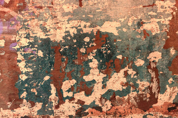 Wall old painted concrete.