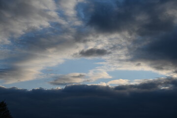 Fototapeta na wymiar Cloudy Summer Sky