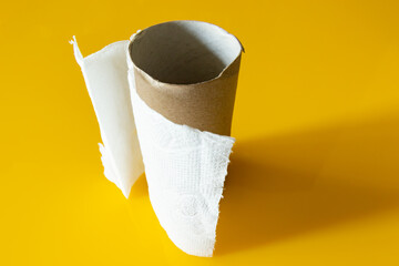 There is no toilet paper