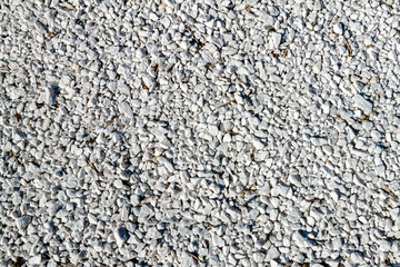 background of small broken stones