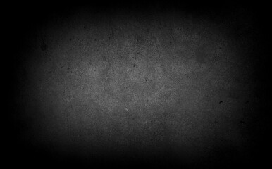 Old wall texture cement dark black gray  background abstract grey color design are light with white gradient background.