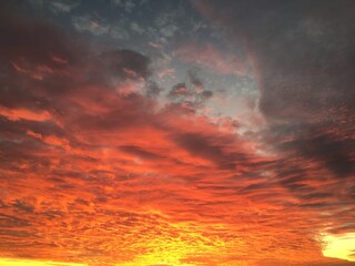view from the mainland towards the sea