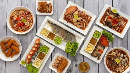 Thai Spicy Salads and Mixed Dishes 