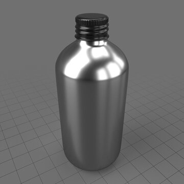 Medium metal bottle