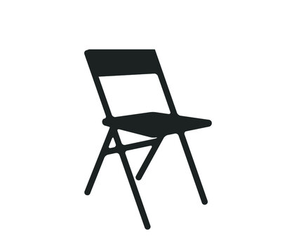 Chair icon. chair vector.  Folding chair vector
