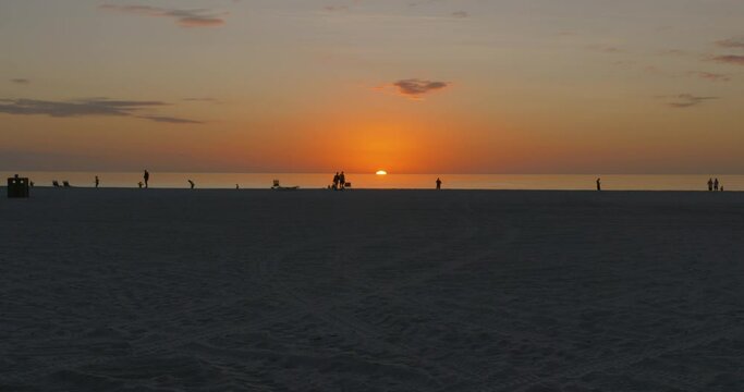 493 Sun Setting over the beach in Marco Island Florida