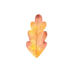 Obraz premium watercolor autumn leaves Watercolor autumn leaves. Watercolor autumn leaves.