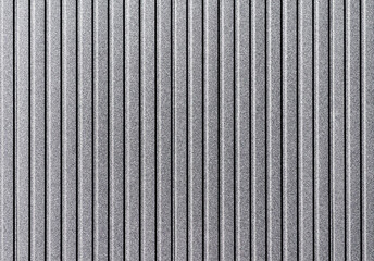 gray striped wall of the building