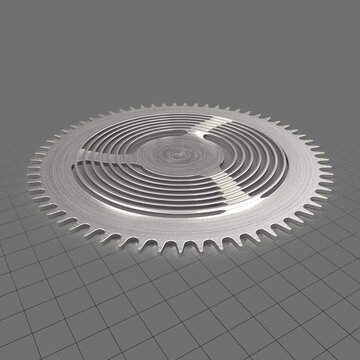 Winding wheel