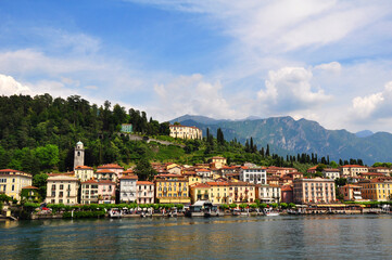 Fototapeta na wymiar Wonderful Italian Bellaggio on Como lake