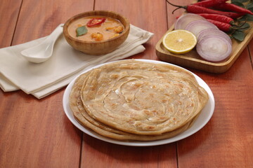 Kerala Wheat Parotta