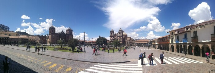 Obraz premium Cusco Main Square