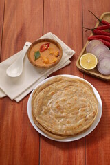 Kerala Wheat Parotta