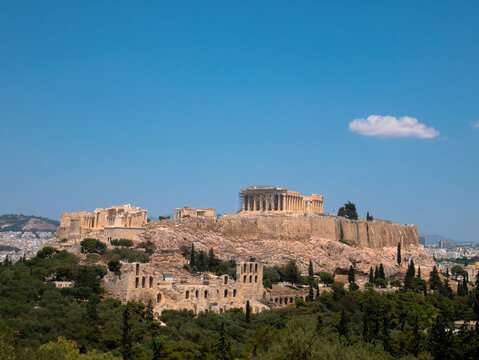 View to Acropol. Athens, Greece