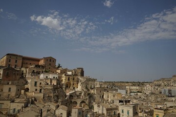 View on the Matera "stones"