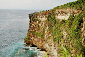 Wysoki klif na Bali