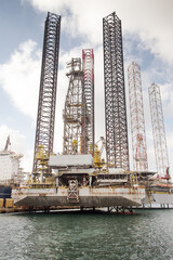 shipping  dockyard in malta