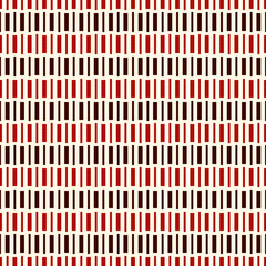 Red colors vertical lines background. Minimalist wallpaper. Seamless pattern with geometric ornament. Stripes motif.