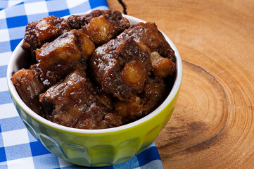 .Oxtail. Typical dish of Brazilian cuisine.