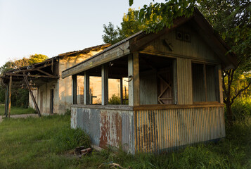 old abandoned house