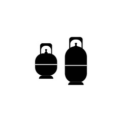 Naklejka na ściany i meble LPG gas cylinders icon logo