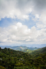 View from the peak of the national park