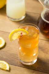 Refreshing Cold Lemonade and Iced Tea