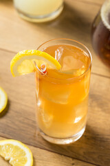 Refreshing Cold Lemonade and Iced Tea