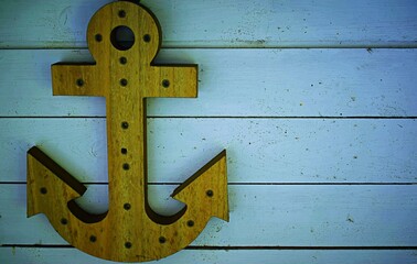 Drewniana kotwica © Damian