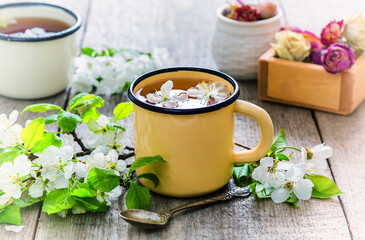 Flower tea