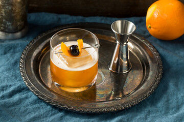 Coffee Old Fashioned Cocktail