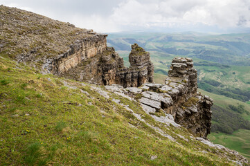 Panoramic view of the Bermamyt Plateau