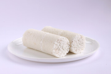Puttu_white plate_white BG