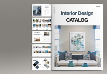 Interior Design Catalog Layout