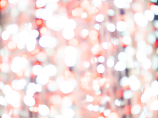 blurred bokeh light defocused background and textured for Christmas , New Year holidays party and celebration background