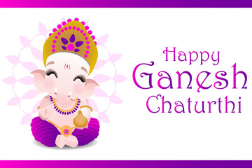 Lord Ganesha, Ganpati, Baby vector Design