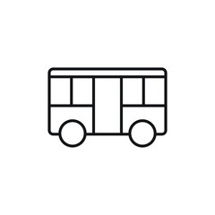 bus icon vector