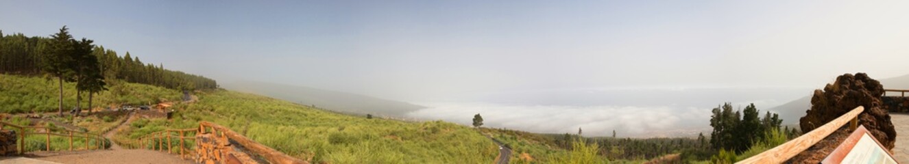 Teneriffa über den Wolken, Nationalpark, Landschaft, Panorama