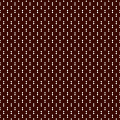 Repeated mini triangles on white background. Simple abstract wallpaper. Seamless pattern design with geometric figures.