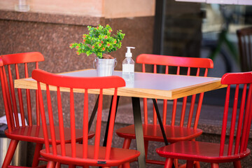 flowers on table
