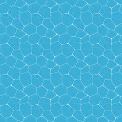 Water surface background.repeated pattern. Summer wallpaper.
