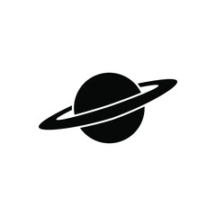 saturn icon vector
