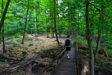 Wandern im im Vorspessart im Main-Kinzig-Kreis Hessen 