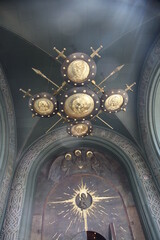 Main temple of the Russian Armed Forces in the Park Patriot in Kubinka, Moscow Region, Russia