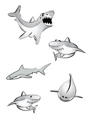 set of sharks