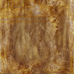 Golden background texture square orientation. Gold leaf.